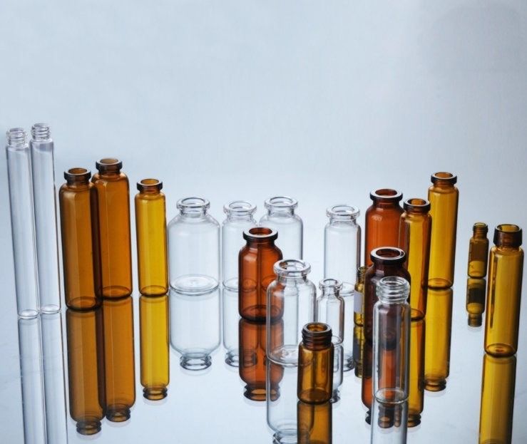 5 ml 7 ml 10 ml ISO Medizinische Injektionsflaschen mit niedrigem Borosilikat Neutraler Borosilikatglas Tubulare Injektionsflaschen aus Glas