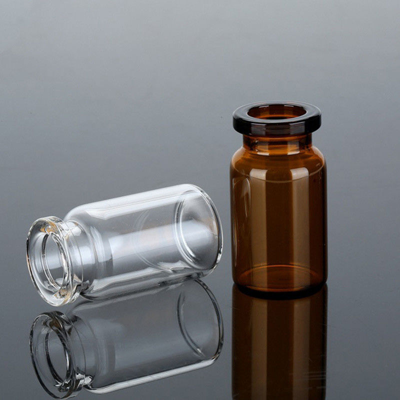 5 ml 7 ml 10 ml Penicillin Klares kleines Neutrales Bososilikat Glas Glasflaschen Flaschen mit abschließbarer Verschlusskappe