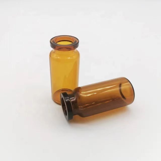 Persönlich angepasste pharmazeutische sterile Rezeptglasflaschen 5ml 7ml 10ml klare Amber Tubular Injektionsglasflaschen