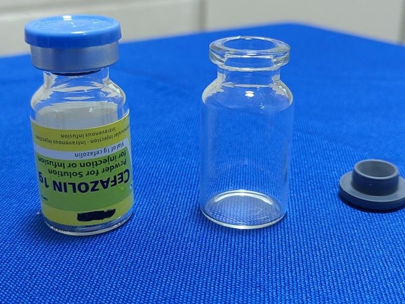 5 ml 10 ml 20 ml Amber Clear Crimp Hals Rohrglasflasche Injektionsflasche für Impfstoffe Antibiotika