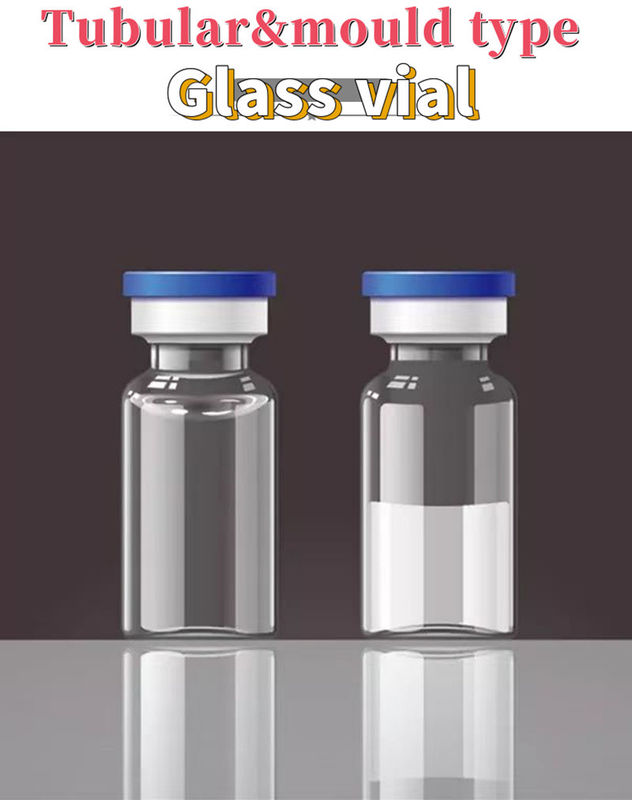 Injektionsmittel Penicillin Glas Durchstechflasche 5 ml 10 ml Klares Bernstein-Borosilikat Pharmazeutische Tubulare Glas Durchstechflaschen zur Injektion