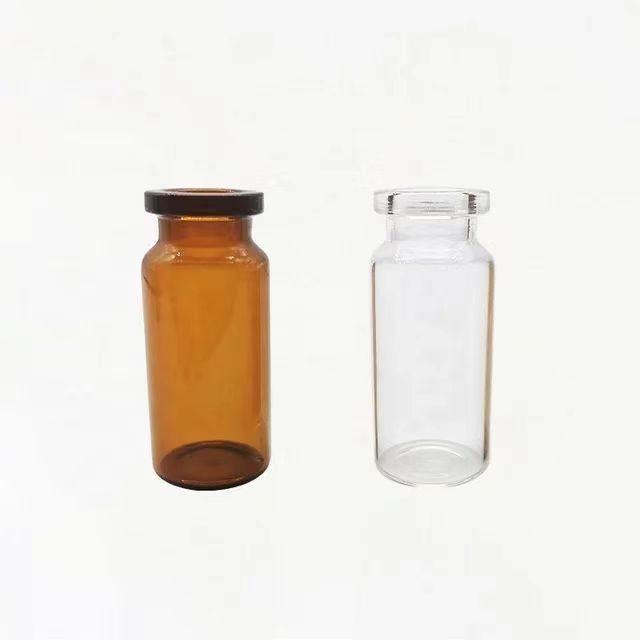5 ml 20 ml pharmazeutische Borosilikatglas- Amber-Klare Leere Lyophyllifizierung Tubulare Glas-Injektionsflasche