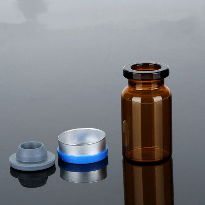 5 ml 7 ml 10 ml 20 ml Medizin Kosmetik Borosicilat Tubuliertes medizinisches Injektionsglas Durchstechflaschen mit Aluminium-Plastikkappe