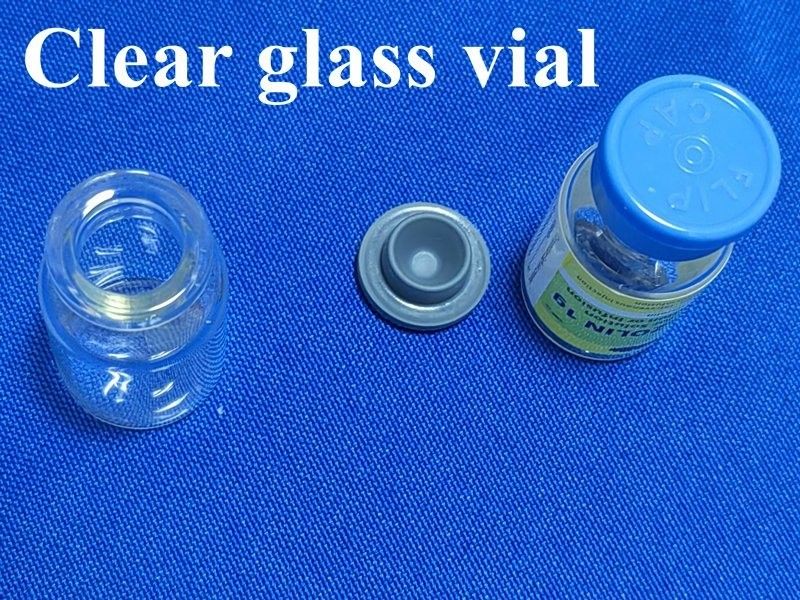 Schimmelröhrchen Typ 1 Borosilikat-Glasflaschen mit 13 mm 20 mm Mund