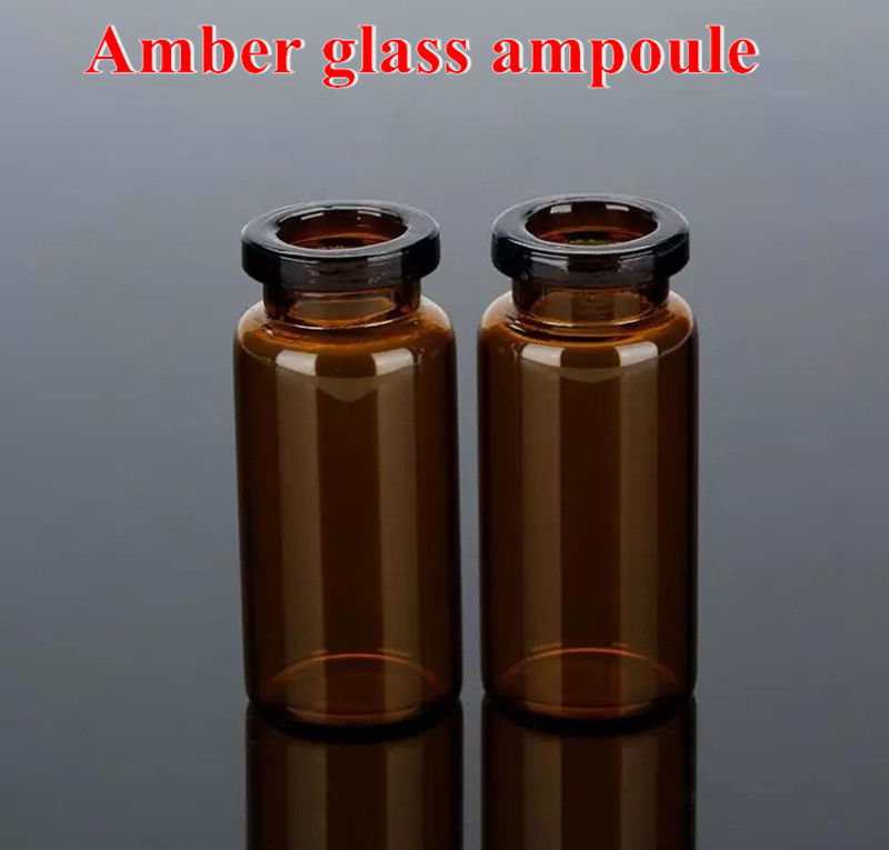 5 ml 7 ml 20 ml Borosilikatglasflasche Steril klar 10 ml Flaschen mit Kappen