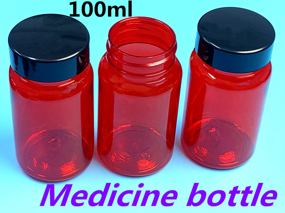 100 ml Tierarzneimittel Rot Arzneimittel verschreibungspflichtige Pille Behälter Flasche Nahrungsergänzungsmittel Kapsel Protein Medikament Flasche