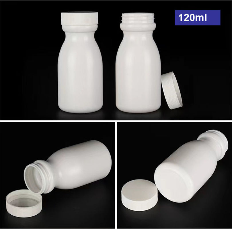 50 ml 120 ml 150 ml Leere weiße HDPE Pille Behälter Medizin Vitamin Kapsel Pille Aufbewahrung Kunststoff Medizin Flasche HDPE M