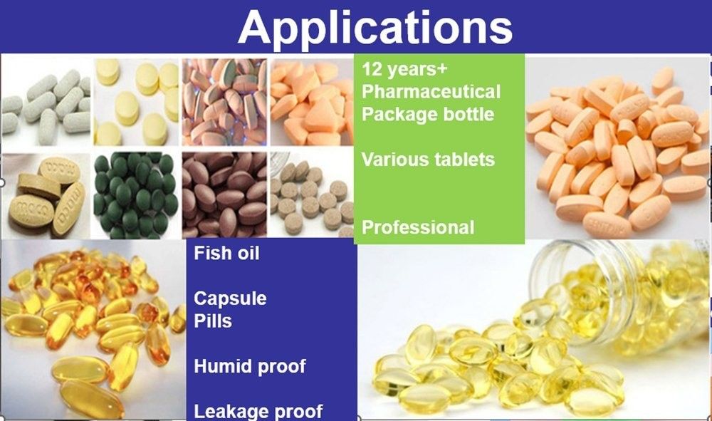 50 ml 120 ml 150 ml Leere weiße HDPE Pille Behälter Medizin Vitamin Kapsel Pille Aufbewahrung Kunststoff Medizin Flasche HDPE M