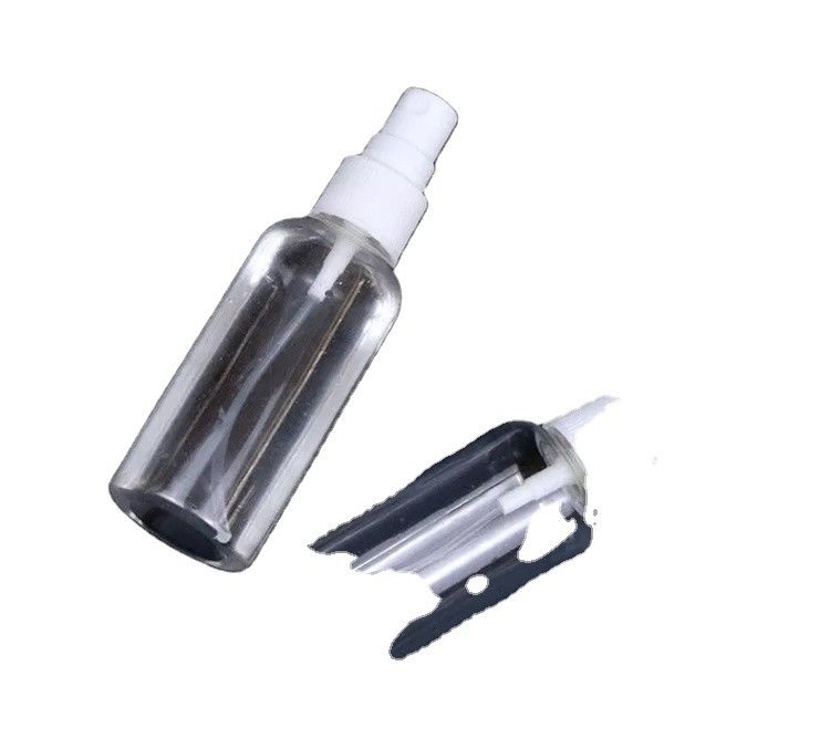 60 ml 100 ml Rundform Kleine PET-Plastik-Sprühflasche l 50 ml kosmetische PET-klare Handwaschmittel-Sprühflasche