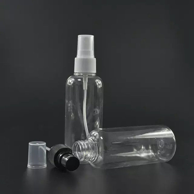 Reisegröße tragbare leere Plastik-Alkohol-PET-Spray-Flasche Handdesinfektionsmittel Weißspray-Pumpe Körper-Plastik-Spray-Flasche
