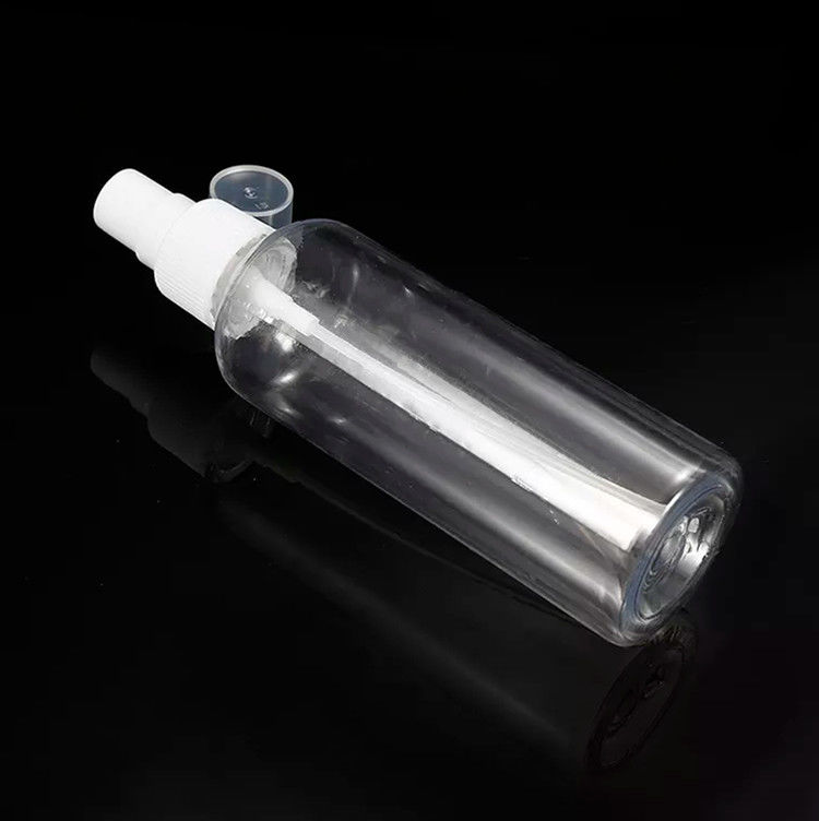 50 ml 60 ml 100 ml PET-klares rundes, individuell angepasstes, nachfüllbares Handdesinfektionsmittel rundes, nachfüllbares kosmetisches PET-Plastik-Sprayflasche