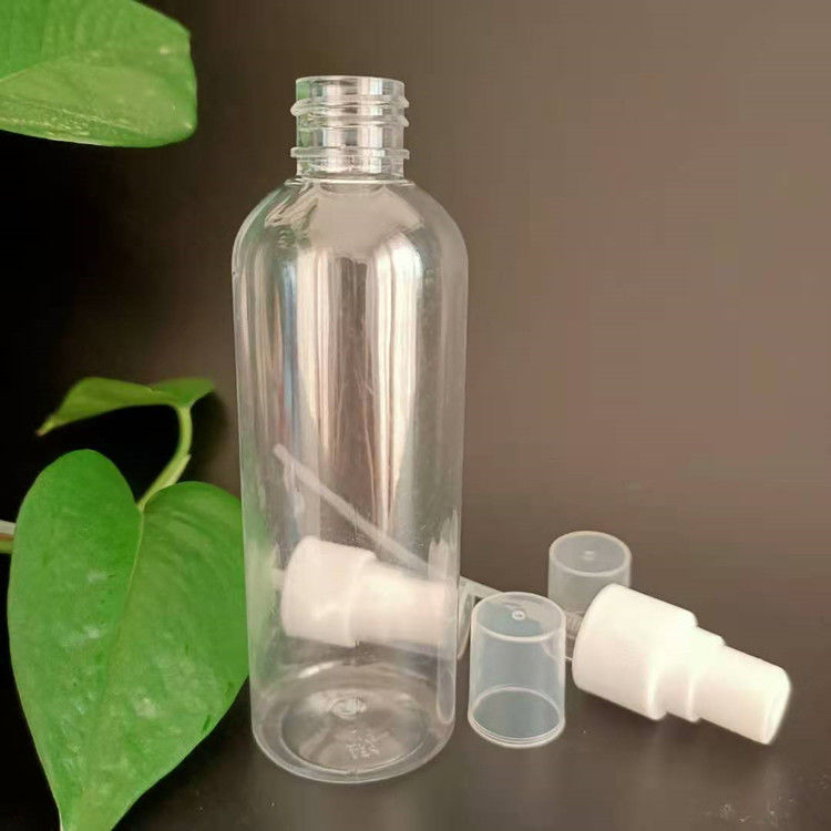 30 ml, 60 ml, 100 ml wiederauffüllbarer Alkohol, klar, transparent, leere Plastikflaschen, PET-Flasche mit Feinschmelzsprühgerät