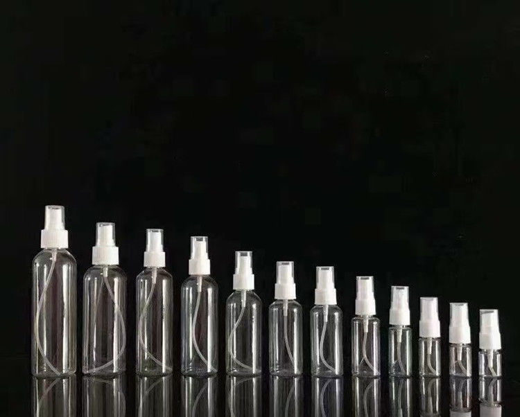 60 ml 120 ml 355 ml blau Kunststoff Handdesinfektionsmittel Hautpflege Shampoo Spray Flasche PET Kosmetik klar Kunststoff Sprayflaschen