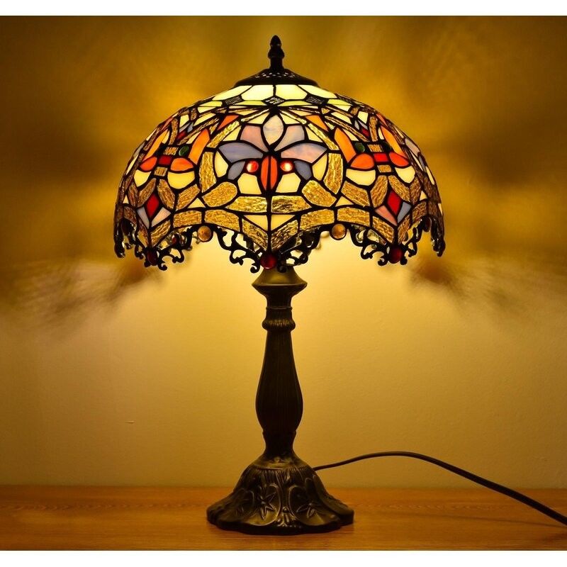 30cm 40cm Handgefertigte Mondform Glaslampe Tischleuchten Leseleuchte Luxusglas Tischlampe
