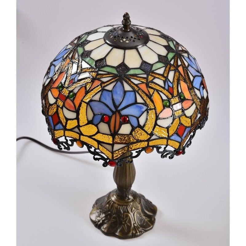 30cm 40cm Handgefertigte Mondform Glaslampe Tischleuchten Leseleuchte Luxusglas Tischlampe
