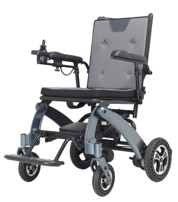 Behinderte Mobilität Elektrischer Rollstuhl für Behinderte Rollstuhl Elektrischer Klappstuhl 120 kg Treppensteig