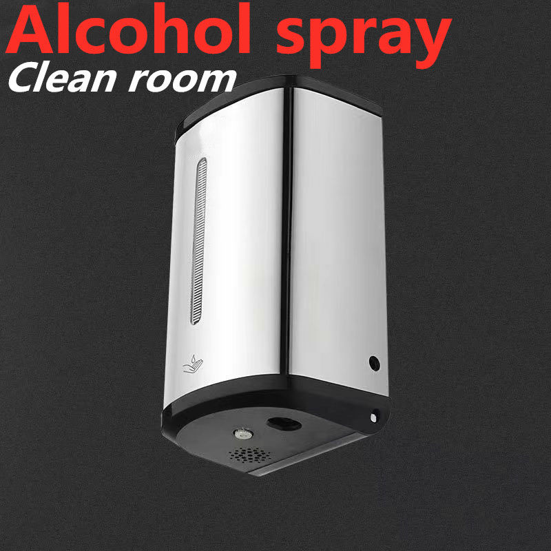 Reinraum Waschraum Händewaschen Berührungsfreier Edelstahl 304 Automatischer 800ml Sensor Seife Alkohol Spray Handsterilisator