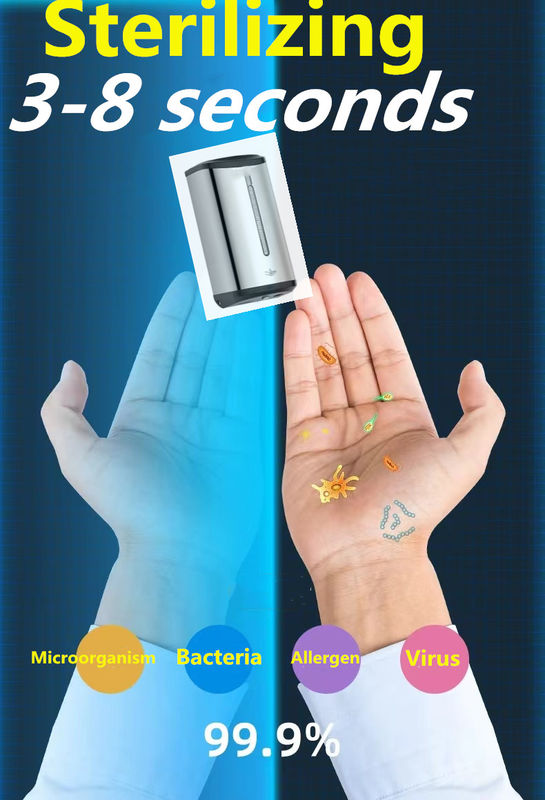 Berührungsfreies Wandmontiertes Pharmazeutische Fabrik Reinigungsraum Küche Seife-Dispenser Automatisches Alkoholspray Handsterilisator